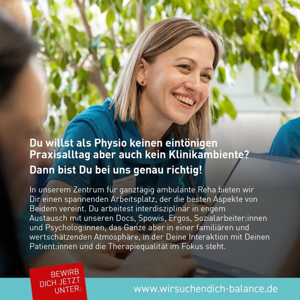 Physiotherapeut Job Stelle Karriere bei Balance Aschaffenburg GmbH