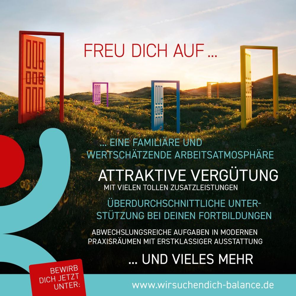 Physiotherapeut Job Stelle Karriere bei Balance Aschaffenburg GmbH