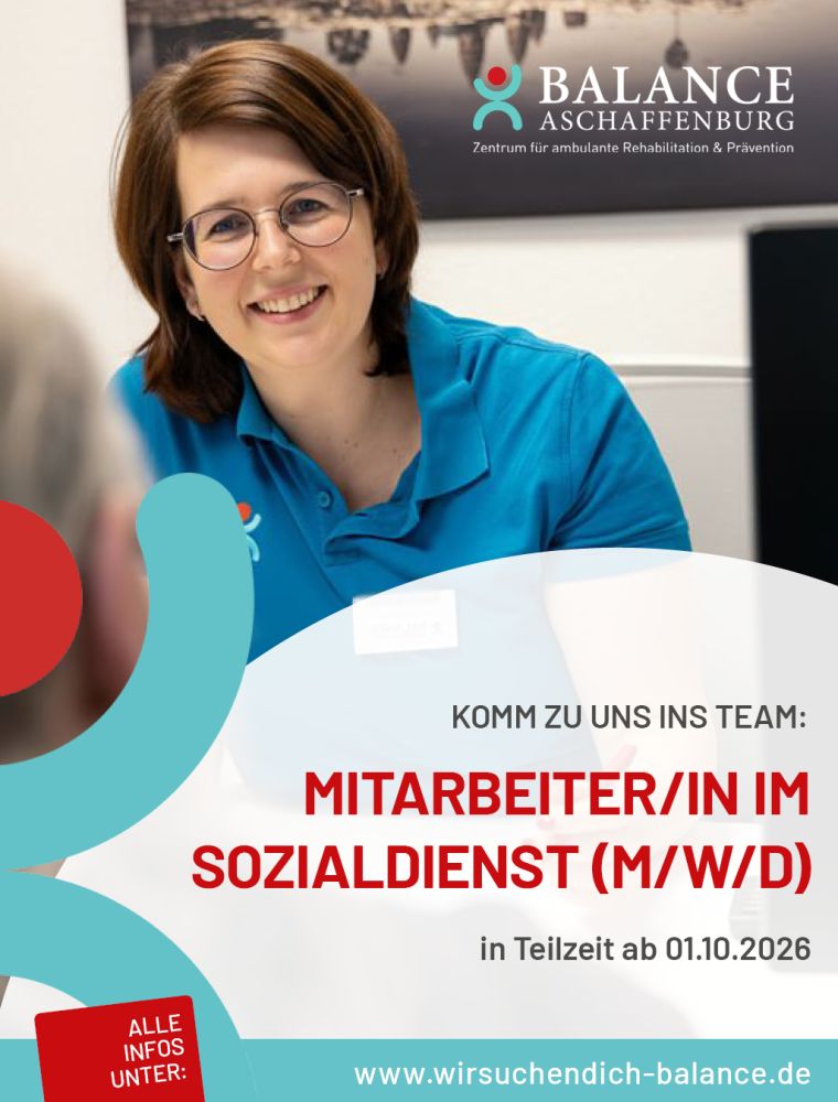 Mitarbeiter/in im Sozialdienst (m/w/d) bei Balance Aschaffenburg