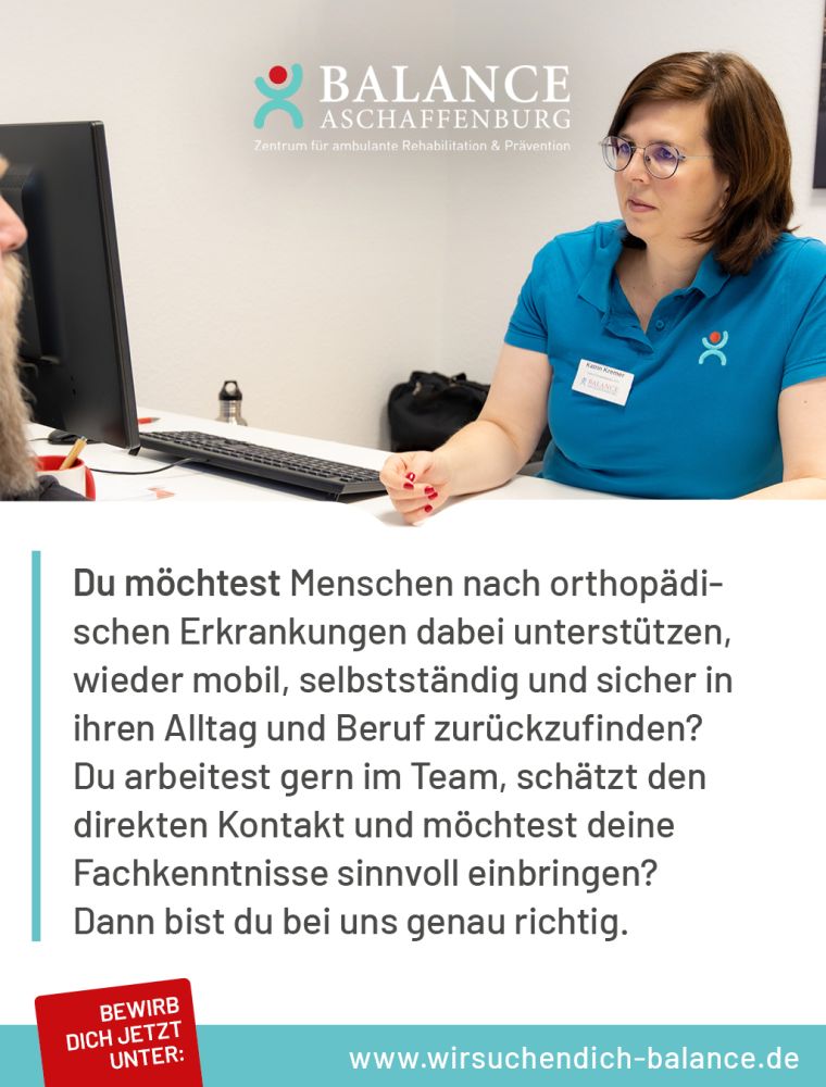 Mitarbeiter/in im Sozialdienst (m/w/d) bei Balance Aschaffenburg