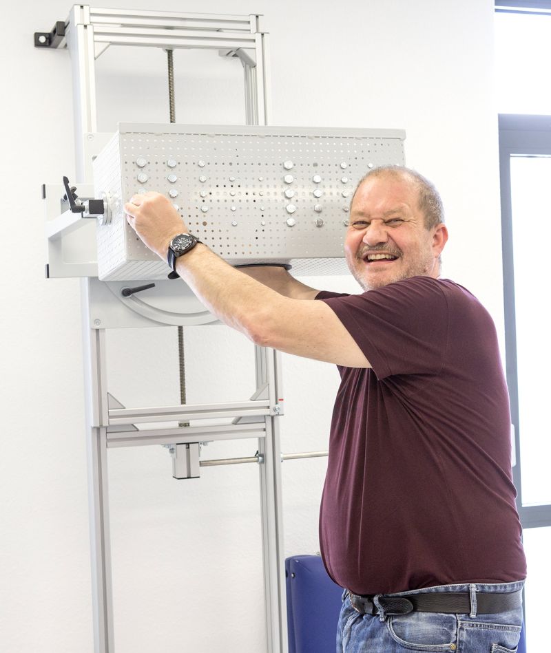 Ergotherapie - Motorisch-funktionelle Behandlung bei Balance Aschaffenburg