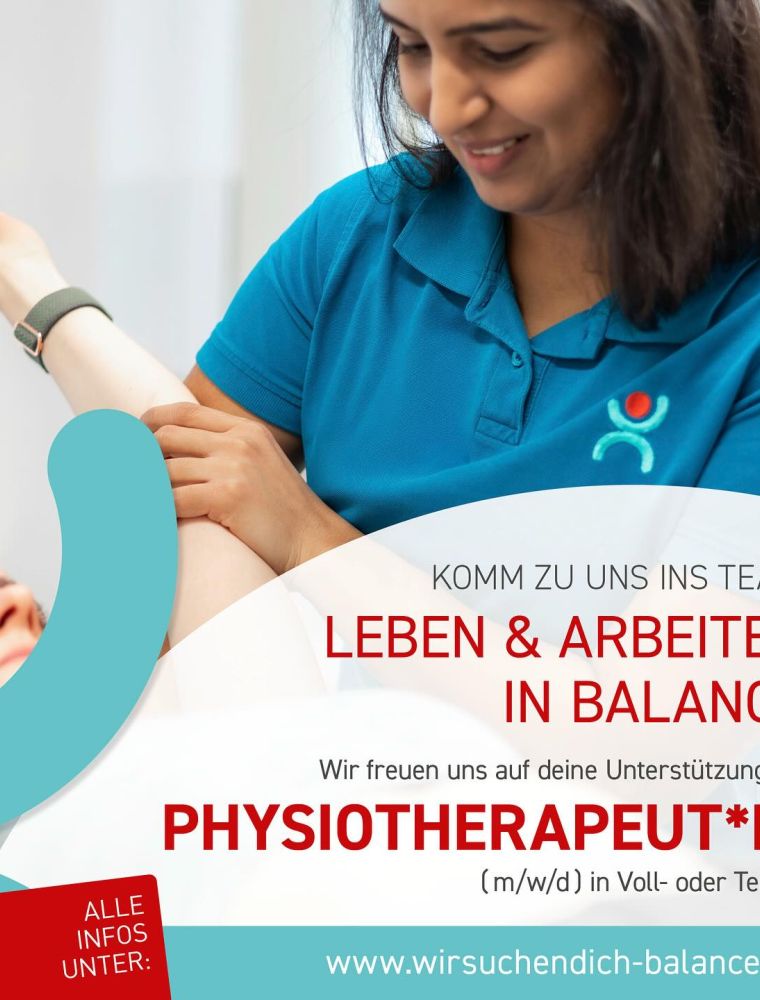 Physiotherapeut Job Stelle Karriere bei Balance Aschaffenburg GmbH
