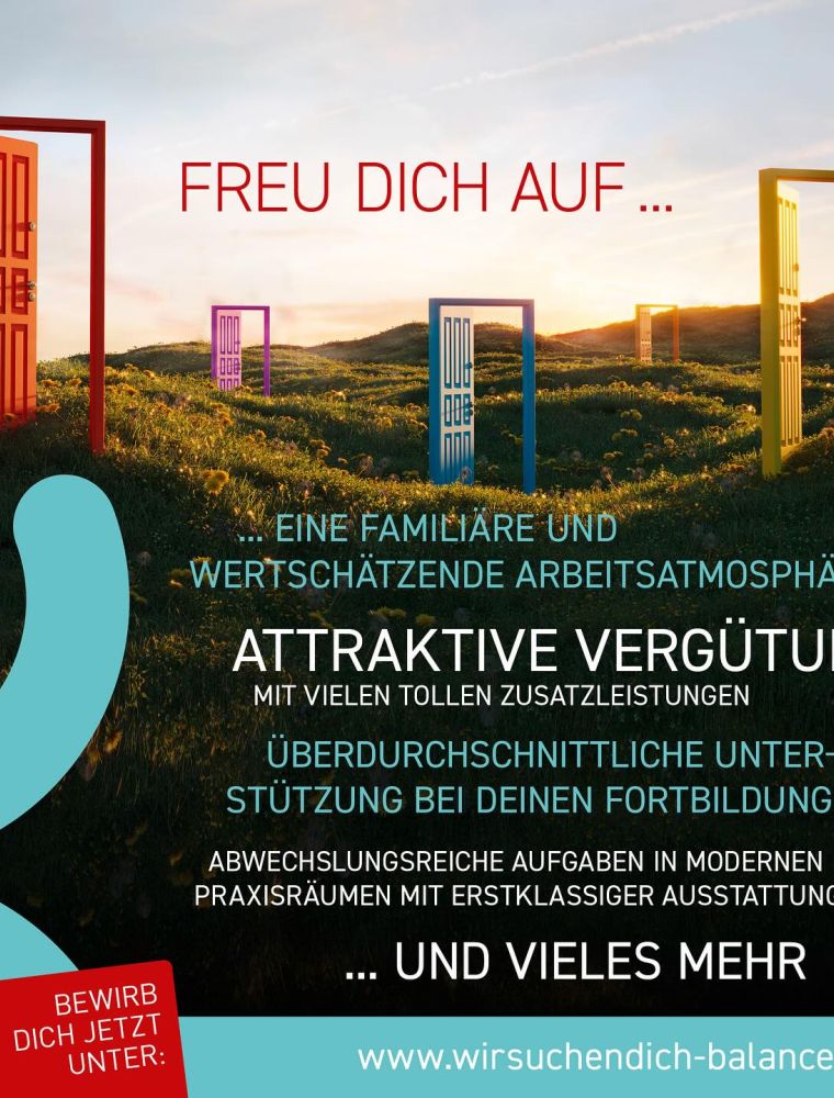 Physiotherapeut Job Stelle Karriere bei Balance Aschaffenburg GmbH